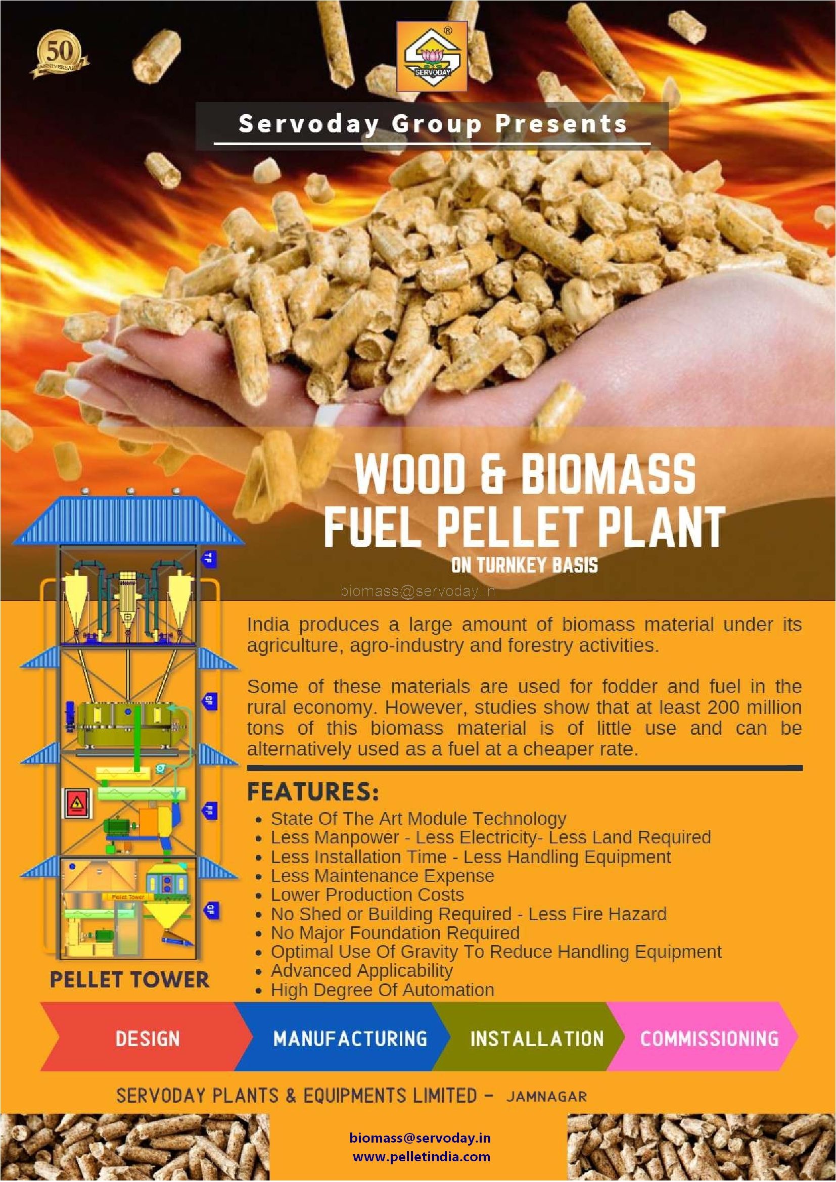 Tower Biomass Pellet Plant - 3