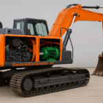 Dual Mode Electric + Diesel Excavators & Loaders